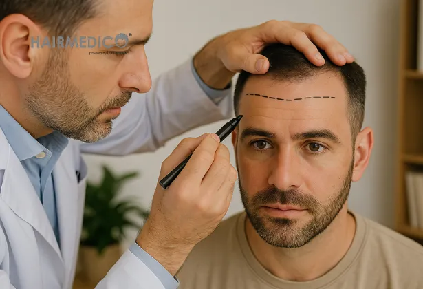 greffe de cheveux pour la ligne frontale 2025