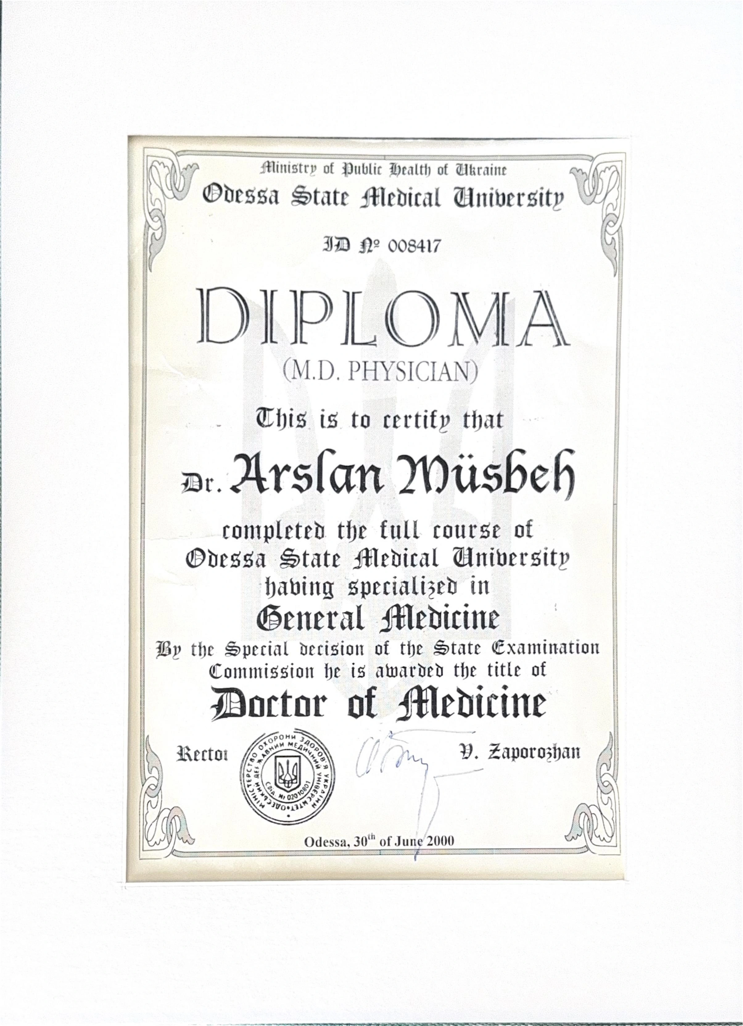 Doctor of Medicine (MD)